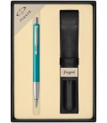 Zestaw Parker Vector Standard Czarny długopis z etui Pagani