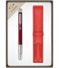 Zestaw Parker Vector Standard Czerwony długopis z etui Pagani