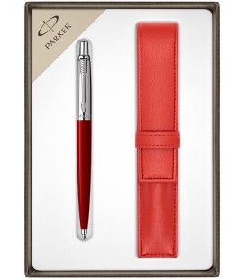 Zestaw Parker Jotter Special Czerwony długopis z etui Pagani